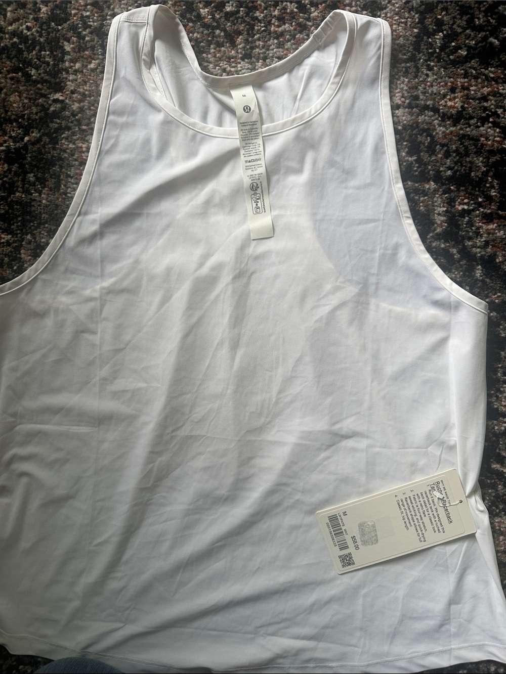 Lululemon Runched Raceback Tank